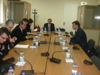 Arnavutluk Bakanı Mustafay’ın Kosova Ziyareti