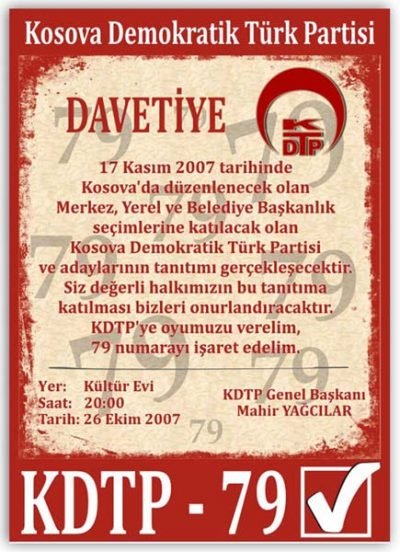 Partimizin resmi seçim kampanyası başlıyor.