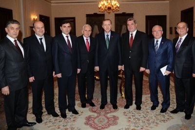 Balkan Heyeti Başbakan Erdoğan’a Geçmiş Olsun Dileklerinde Bulundu