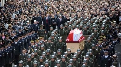 Kosovalı Türklerin Heyeti Denktaş’ın Cenaze Törenine Katıldı