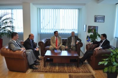 Kosova Türk Dernekleri Federasyonu Mahir Yağcılar’ı ziyaret etti