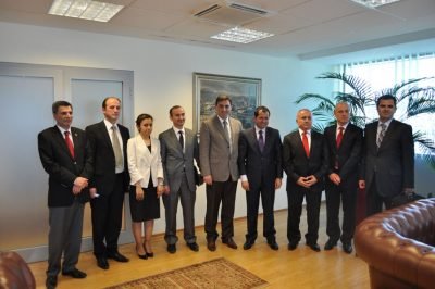 Bakan Yağcılar Gümrük Yetkilileriyle Görüştü