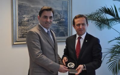 Bakan Yağcılar İTÜ Rektörü Şahin İle Görüştü