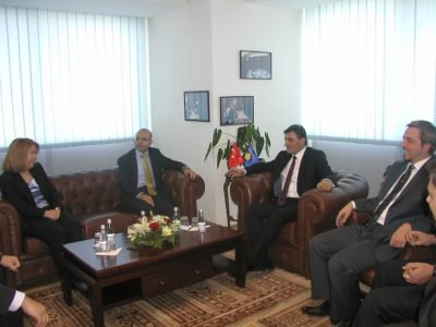 Bakan Şimşek, Bakan Yağcılar İle Bir Araya Geldi