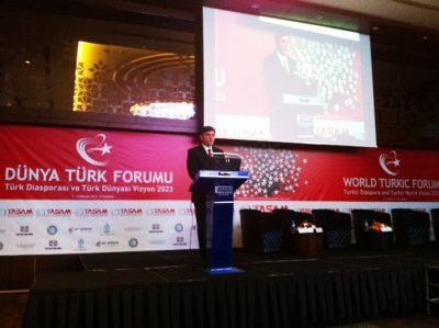 Genel Başkan Yağcilar Dünya Türk Forumu’na Katildi