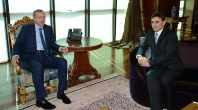 Genel Başkan Mahir Yağcılar, Başbakan Erdoğan ile makamında görüştü