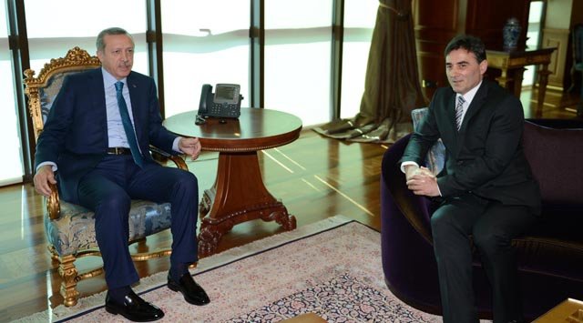 Genel Başkan Mahir Yağcılar, Başbakan Erdoğan ile makamında görüştü