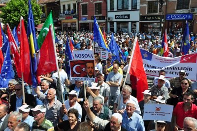 Prizren’den Başbakan Erdoğan’a “Kosova Seninle” Mesajı