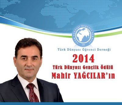 Mahir Yağcılar’a Türk Dünyası Gençlik Ödülü