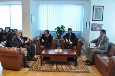 Prizrenliler Derneği Bakan Yağcılar’ı Ziyaret Etti