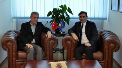 DEİK Başkanı- Bakan Yağcıları Ziyaret Etti