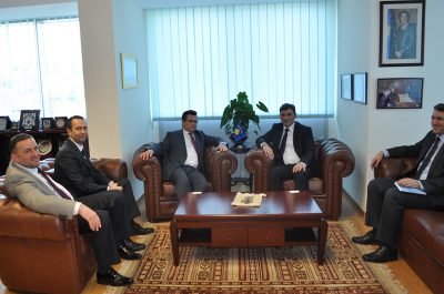 Ziraat Bankası Heyeti -Bakan Yağcılar Görüşmesi