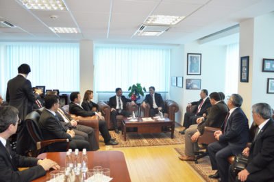 Türkiye Adalet Akademisi Başkani Yilmaz Bakan Yağcilar ile Görüştü