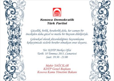 KDTP Bayram Buluşması