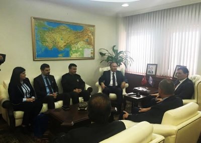 Genel Başkanımız Düzce Valisi Ali Güney’i Ziyaret Etmiştir