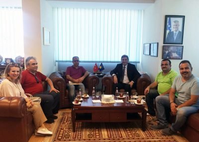 Trabzon Kültür Akademisi Başkanı Bakan Yağcıları ziyaret etti