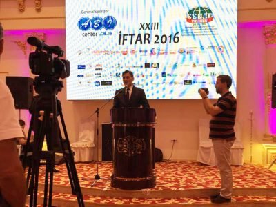 KDTP Yetkilileri Esnaf Derneği’nin Geleneksel İftar yemeğine katılmışlardır