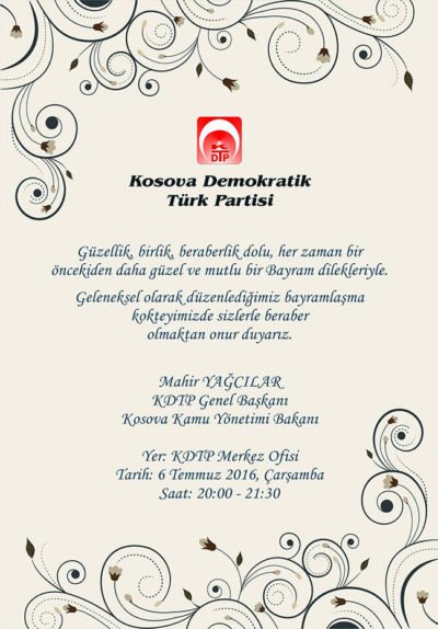 KDTP Bayram Buluşması