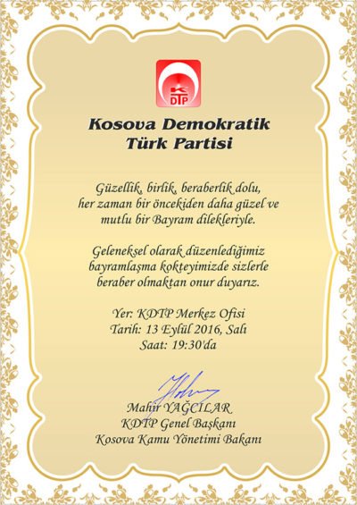 KDTP Bayram Buluşması