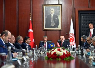 Cumhurbaşkanı Thaçi’nin Ankara Temasları