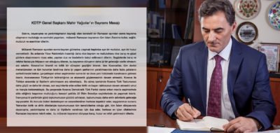 KDTP Genel Başkanı Mahir Yağcılar’ın Bayramı Mesajı