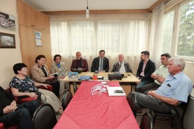 Prizren’de bulunan Emekliler Derneğini ziyaret ettik