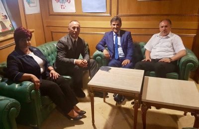 KDTP Temsilcileri, Başbakan Adayı Ramush Haradinaj ile bir araya geldi