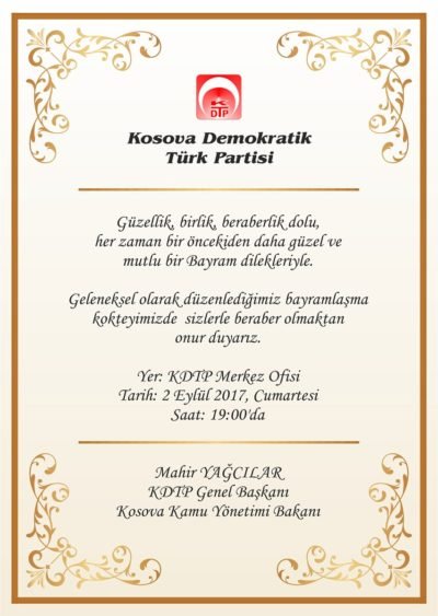 KDTP Bayram Buluşması