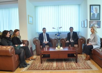 Kosova Türk Öğretmenler Derneği, Genel Başkanımız Mahir Yağcılar makamında ziyaret etti