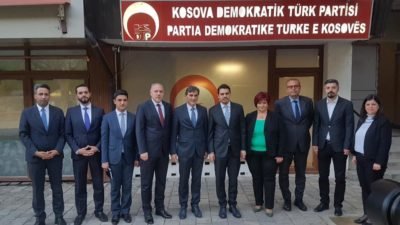 YTB Başkanı Eren KDTP’yi ziyaret etti