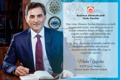 KDTP Genel Başkanı Mahir Yağcılar’ın Kurban Bayramı Mesajı