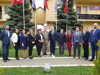 KDTP Genel Başkanı ve Heyeti’den, Türk Temsil Heyeti Başkanlığına Bayram Ziyareti