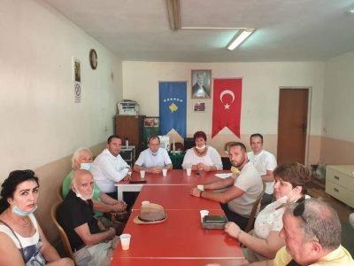 Merkez heyetten Mitroviça ve Vuçıtrın şubelerine ziyaret