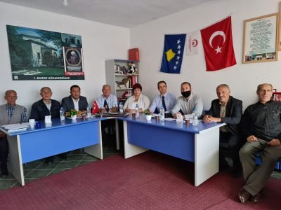 KOSOVA DEMOKRATİK TÜRK PARTİSİ MERKEZ HEYETTEN YANOVA ŞUBESİNE ZİYARET