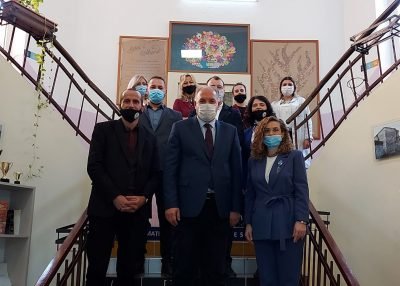 KDTP Genel Başkanımız Fikrim Damka, “Elena Gjika” İlköğretim Okulunu Ziyaret Etti