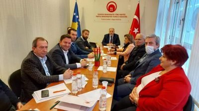 Kosova Demokratik Türk Partisi Başkanlık Kurulu, Genel Başkanımız Fikrim Damka başkanlığında toplandı.