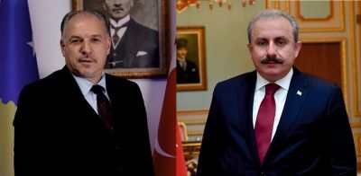 TBMM Başkanı Mustafa Şentop, Genel Başkanımız Fikrim Damka’yı, seçim başarısından dolayı tebrik etti