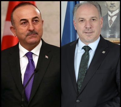 T.C. Dışişleri Bakanı Mevlüt Çavuşoğlu, Genel Başkanımız ve Bölgesel Kalkınma Bakanımız Fikrim Damka’yı Kutlayarak Başarılar Diledi