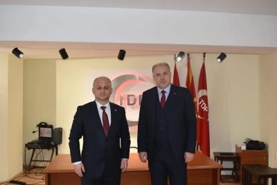 KDTP Genel Başkanı Fikrim Damka, TDP Genel Merkezini Ziyaret Etti
