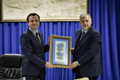 23 Nisan Kosova Türkleri Milli Bayramı Kapsamında Başbakan Albin Kurti Ziyaret Edildi