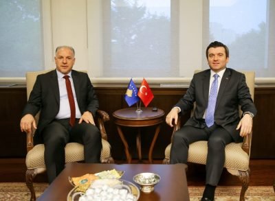 Başkanımız, T. C. Dışişleri Bakan Yrd. İle Görüştü