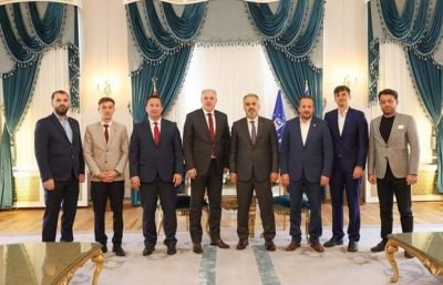 Bakanımız Fikrim Damka ile Mamuşa Belediye Başkanı Abdülhadi KRASNİÇ, Bursa Büyükşehir Belediyesi Başkanı Alinur AKTAŞ ile Görüştü