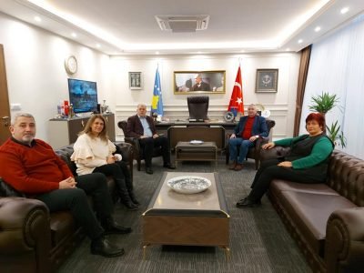 K.Makedonya Türk Öğretmenler Derneği’nden Genel Merkezimize Ziyaret