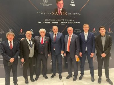 Başkanımız, YTB tarafından Dr. Sadık Ahmet Anısına Düzenlenen Anma Programına Katıldı
