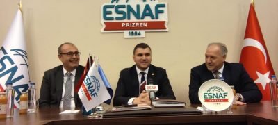 Başkanımız Fikrim Damka,T.C.Priştine Büyükelçisi ile birlikte ”ESNAF” Derneğini Ziyaret Etti