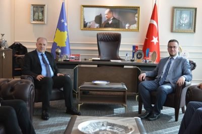 Prizren İslam Birliği’nden Başkanımıza Nezaket Ziyareti