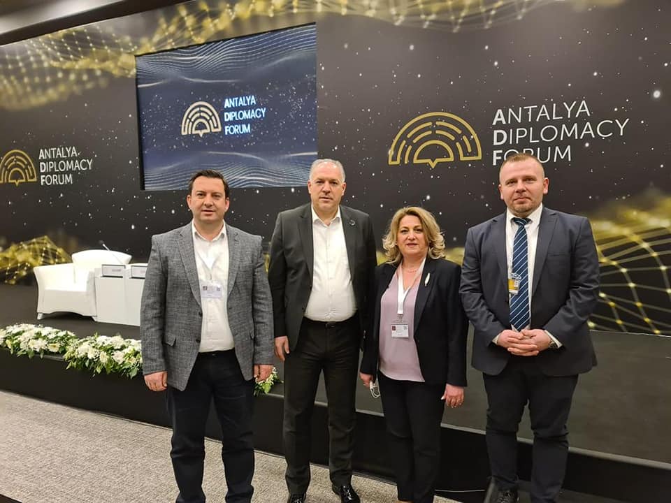 KDTP Heyeti Antalya Diplomasi Forumu’nda