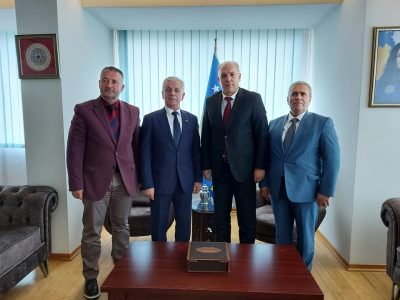 Uluslararası Vizyon Üniversitesinden Başkanımıza Ziyaret