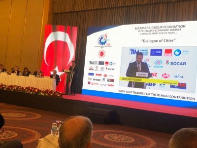 Genel Başkan Yrd. ve Mamuşa Belediye Başkanımız, Avrasya Ekonomi Zirvesinde Konuştu