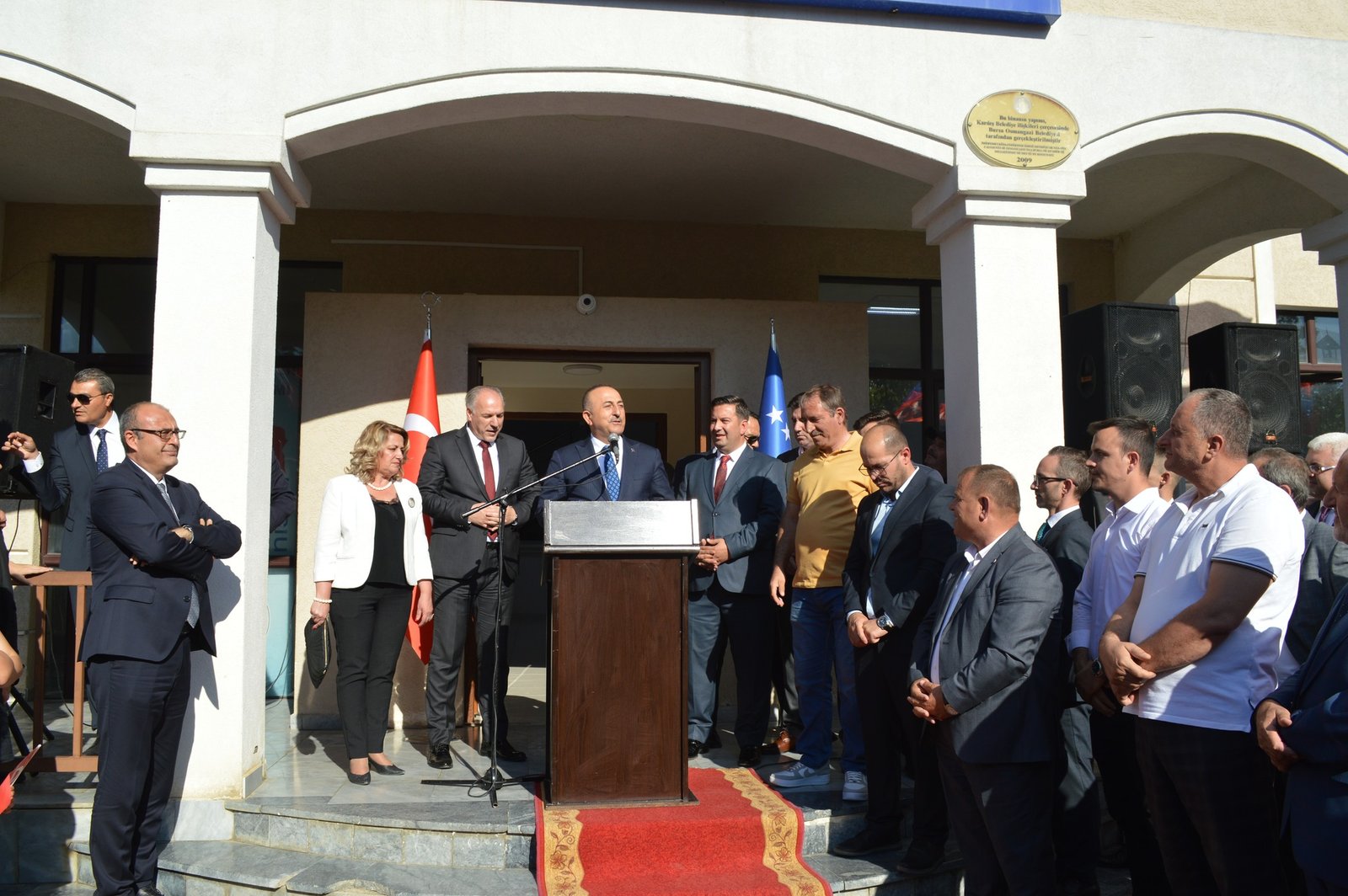 T.C. Dışişleri Bakanı Mevlüt Çavuşoğlu, Mamuşa’da